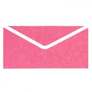 Cerise Metallic Invitation Envelopes