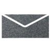 Coal Metallic Invitation Envelopes