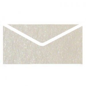 Coral Metallic Invitation Envelopes