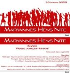 HBSINV004 Maryannes Hens Night Invitation