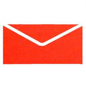 Red Metallic Invitation Envelopes