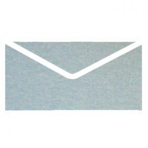 Steele Metallic Invitation Envelopes