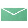Dark Green Aura Plain Invitation Envelopes