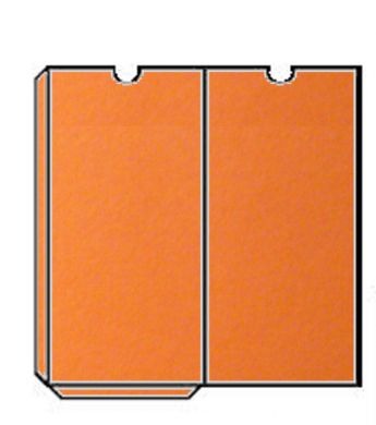 Orange Aura Invitation Pocket