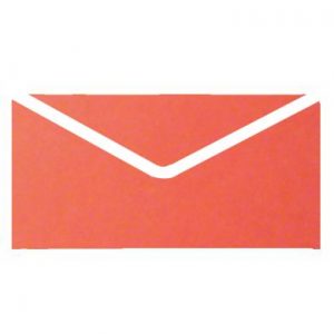 Red Aura Plain Invitation Envelopes