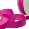 Bright Pink Grosgrain Invitation Ribbon