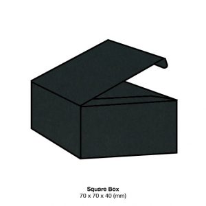 Black Midnight Eco Luxury Bonbonniere Box