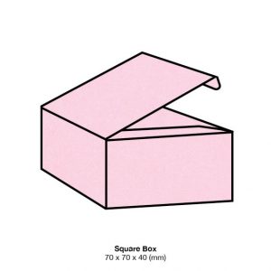 Fairy Pink Metallic Bonbonniere Box