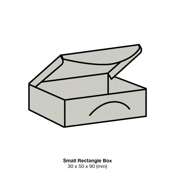 Grey Pebble Eco Luxury Bonbonniere Box