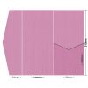 Peony Zsa Zsa Textured DIY Invitation Pouch Style A