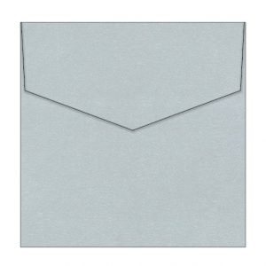 Princess Silver Metallic Invitation Envelopes