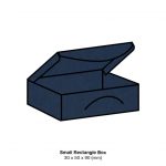 Sailor Blue Eco Luxury Bonbonniere Box