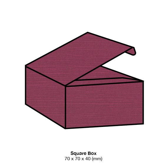 Shiraz Zsa Zsa Textured Bonbonniere Box