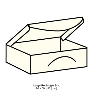 Warm Ivory Marshmallow Bonbonniere Box