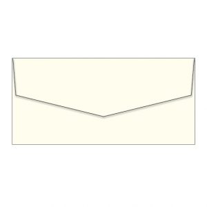 Warm Ivory Marshmallow Plain Invitation Envelopes