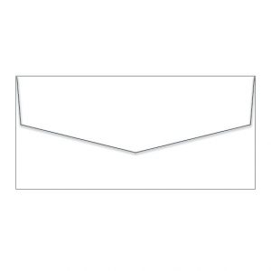 White Marshmallow Plain Invitation Envelopes