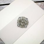 Diamond Rhinestone Diamante Cluster for Invitations