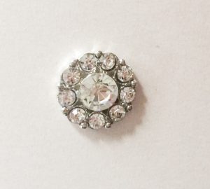 Small Diamante Cluster Button Invitation Bling