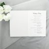 CHURBK02 inside pages of White Wedding Ceremony Book