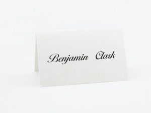 PLACAR127 Ivory individual place cards
