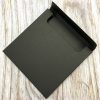 Black plain envelope box