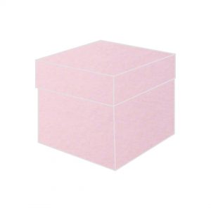 baby pink aura top box bonbonniere