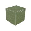 fern green pearla metallic treasure chest bonbonniere box