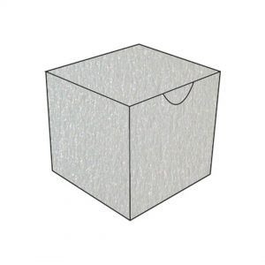 lustre metallic treasure chest bonbonniere box