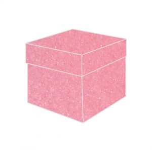 pink pearla metallic top box bonbonniere