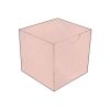 rosa pink textured vise versa treasure chest bonbonniere box