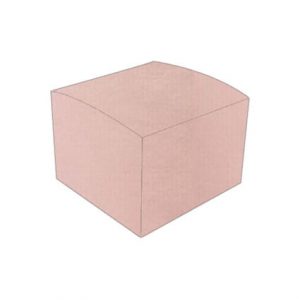 rosa pink vise versa textured box bonbonniere box