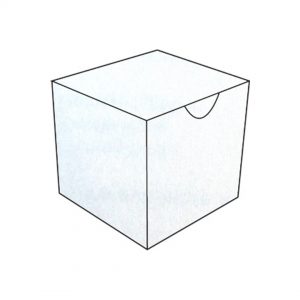 shinning white vibe myth textured metallic treasure chest bonbonniere box