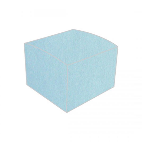 textured vise versa light blue rivus bonbonniere box