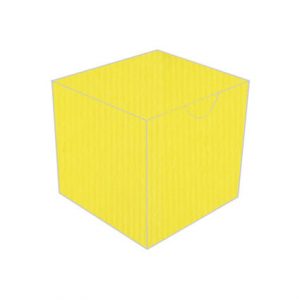 yellow crocum vise versa treasure chest bonbonniere box