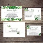 WEDINV185-Leafy-wedding-invitations-printed-set