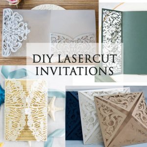 DIY Lasercut invitations